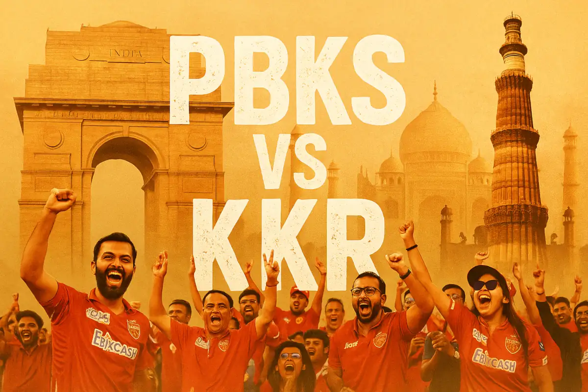 PBKS Team Celebrating Historic Win Over KKR