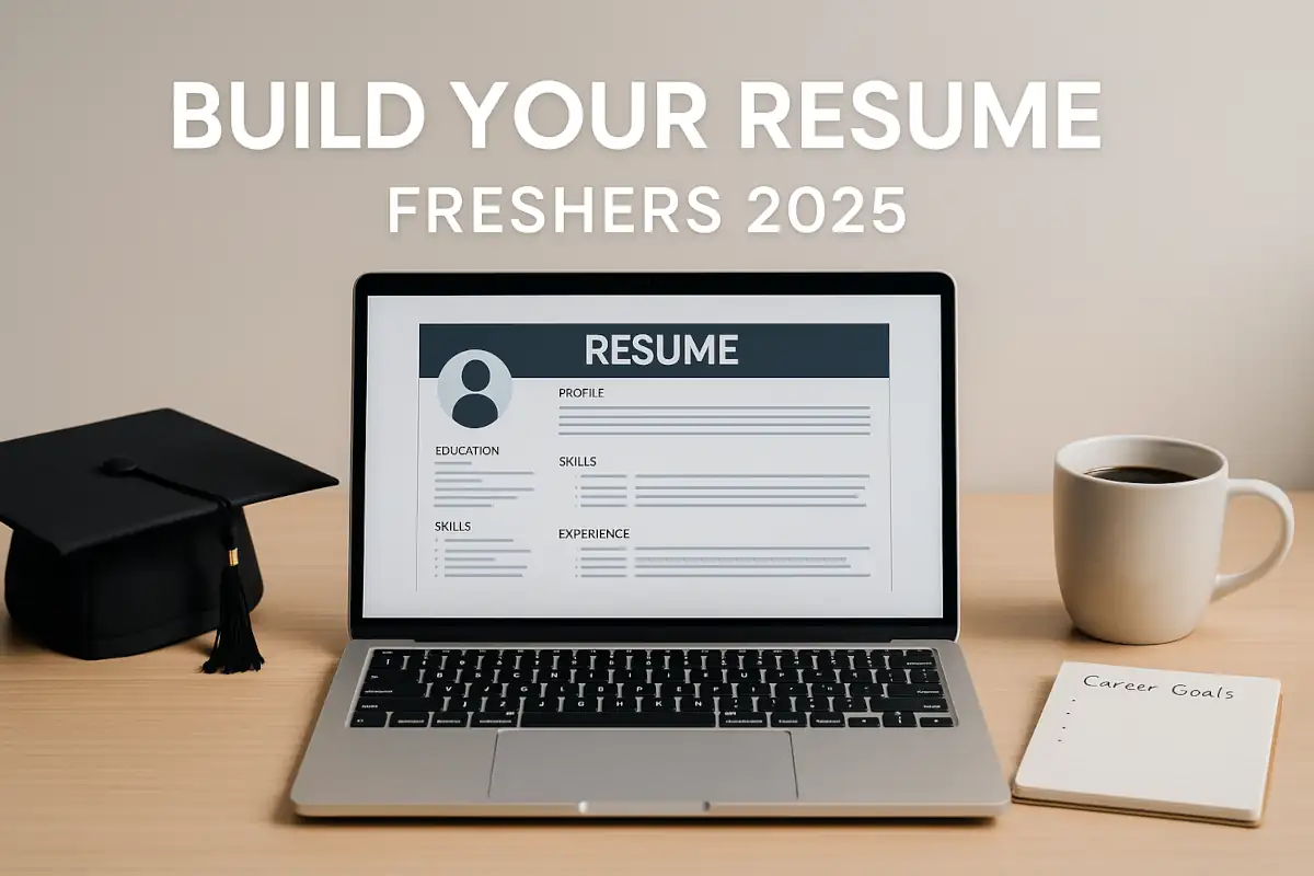How to Build a Professional Resume as a Fresher in 2025