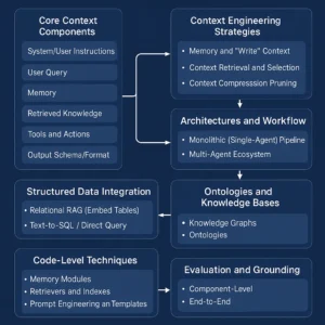 Context Engineering for Enterprise LLM Agents: Methods and Techniques