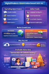 Digital Products: Global & Indian Demand (2025–26)